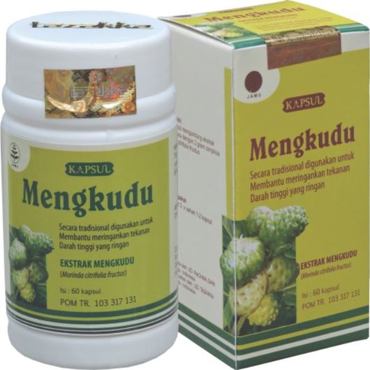 foto gambar produk herbal tazakka herbal sukoharjo manfaat tanaman mengkudu kemasam kapsul botol