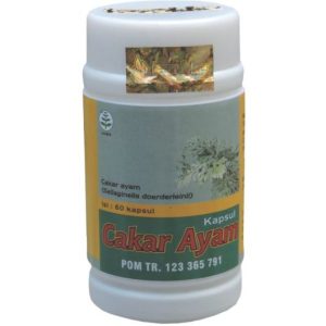 JUAL obat batuk herbal kapsul daun cakar ayam tazakka ORIGINAL