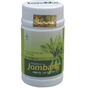 foto gambar produk herbal tazakka herbal sukoharjo manfaat tanaman jombang obat susah buang air kecil dan fungsi hati alami kemasan kapsul botol