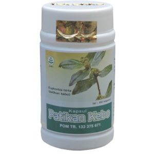 foto gambar produk herbal tazakka herbal sukoharjo manfaat tanaman patikan kebo obat paru-paru dan batuk berdahak alami kemasan kapsul botol
