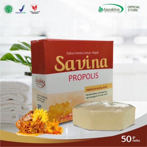 Sabun Propolis Herbal Untuk Jerawat Savina Tazakka