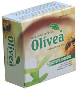 contoh foto gambar produk Sabun Wajah Olivea Herbal Daun Jambu Untuk Mengatasi Jerawat Dan Mencerahkan Kulit Wajah.