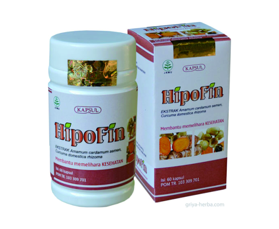 contoh coto gambar produk obat herbal untuk tekanan darah rendah hhipofin alami dari griya herba tazakka group