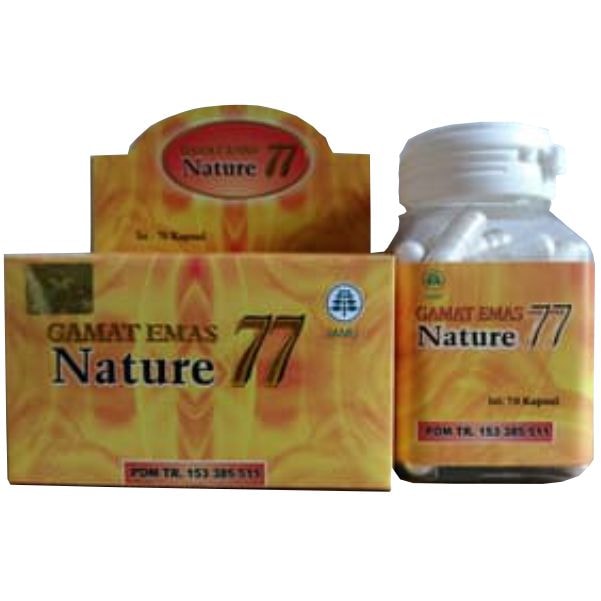 contoh foto gambar produk hebral tazakka sukoharjo Nature Gamat 77 obat herbal untk penyembuhan luka pasca operasi patah tulang secara alami.