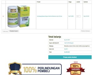 Cara order panduan langkah-langkah dengan gambar step by step belanja online di toko herbal terpercaya Tazakka Group 6