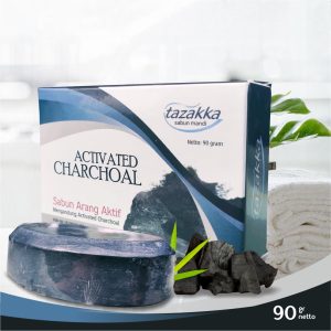 Sabun Mandi Arang Activated Charcoal Herbal Tazakka